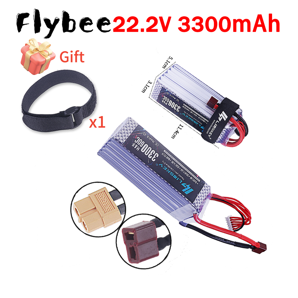 Drone Racing Battery - Batteria Lipo NUOVA 3300mAh 22.2V 60C