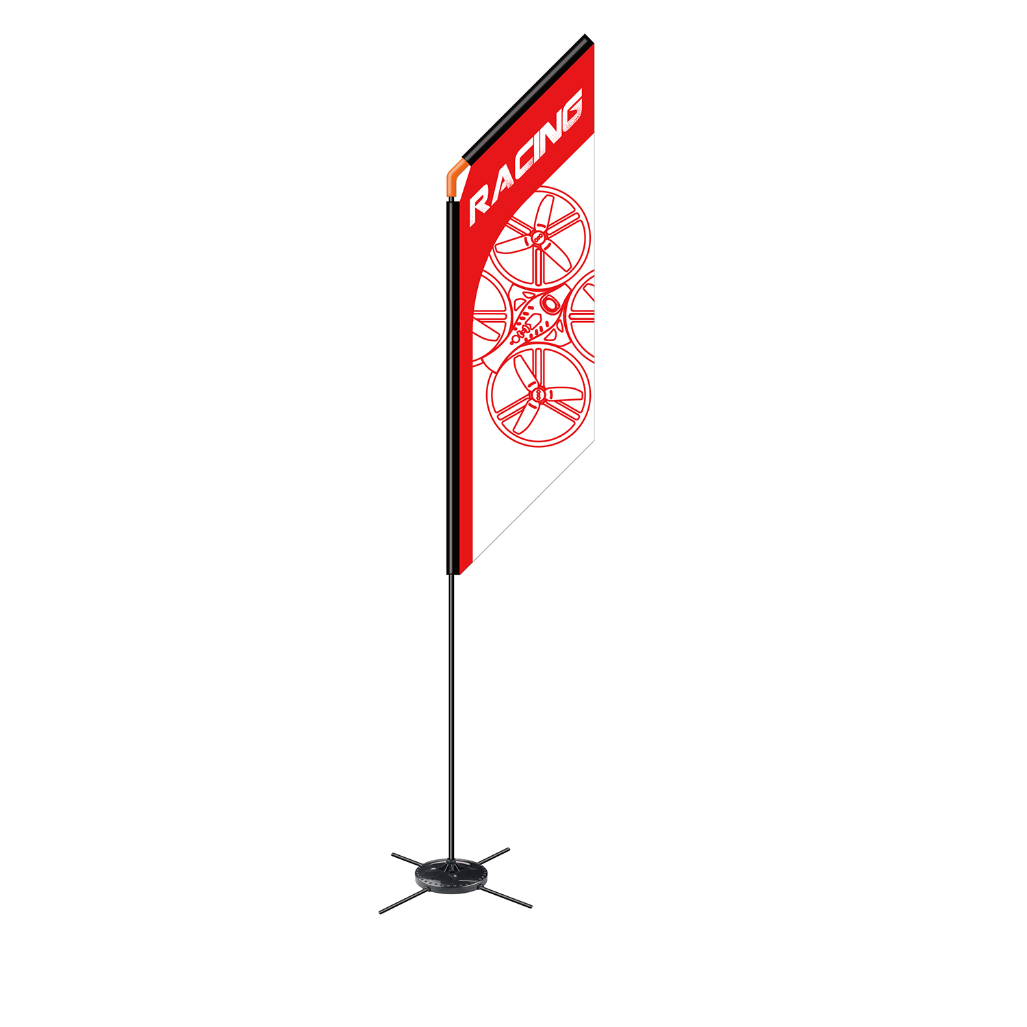 Drone Racing Flag - Drone FPV Racer da 560mm con