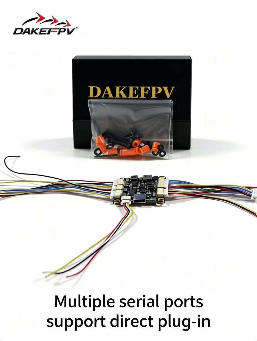 Drone Racing Esc - DAKEFPV H743 Pro Flight Controller Bluejay
