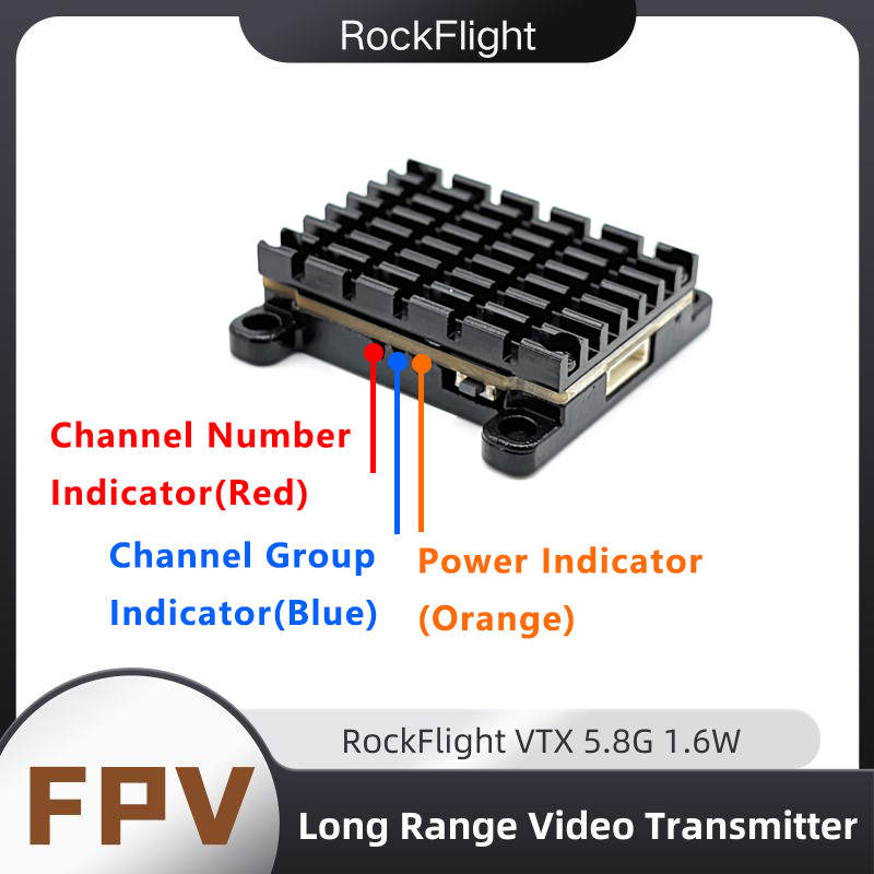RockFlight TX663 VTX 5.8G 48CH - Drone Racing Frame recensione e prezzo