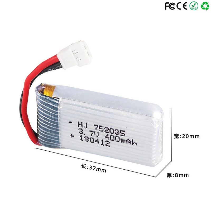 Batteria per Drone 752035 3.7V - Eachine Drone E58 recensione e prezzo