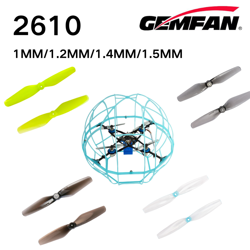 2610 Puntelli Gemfan 2.6 polli - Drone Racing Propeller recensione e prezzo
